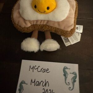 Jellycat Egglantine Egg on Toast